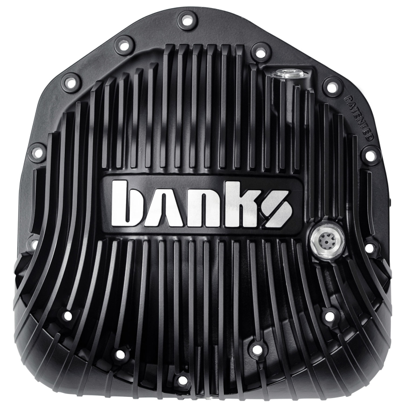 Ram 2500 Differential Cover Kit - Rear - Banks Power - Ram-Air Black Ops, Aluminum Diecast w/CNC Machined Surfaces - Black - `03-`18